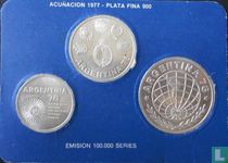 Argentinië jaarset 1977 "1978 Football World Cup in Argentina"