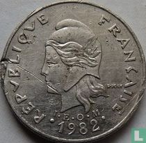 Nouvelles-Hébrides 20 francs 1982