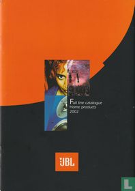 JBL Full line catalogue home products 2002