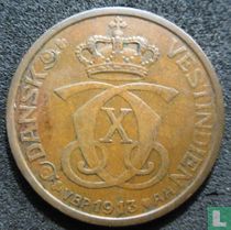 Antilles danoises 1 cent / 5 bit 1913