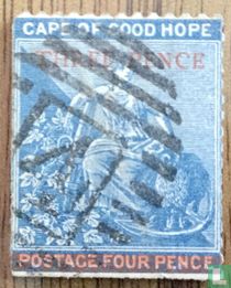 Seated Hoop with overprint