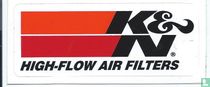 K&N High-flow air filters