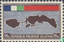 Landkaart en Vlag
