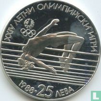 Bulgaria 25 leva 1988 (PROOF) "Summer Olympics in Seoul"
