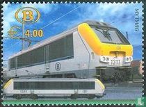 Vignette ferroviaire catalogue de timbres