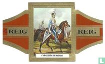 A English cavalry HB (Cabellería Inglaterra) cigar labels catalogue