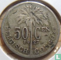 Belgian Congo 50 centimes 1927 (NLD)