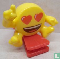 Emoji heart eyes