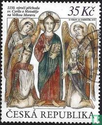 Ankunft der Heiligen Kyrill und Methodus in Großmähren