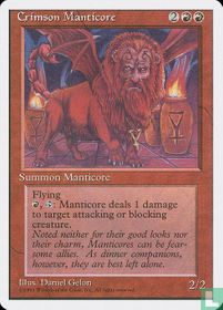 Crimson Manticore