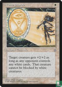 White Scarab