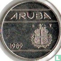 Aruba 25 cent 1989