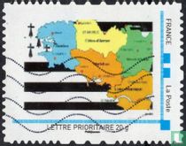 Map of Brittany