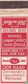 Sinds 1892 - Den Haag - Distilleerderij Likeurstokerij Wijnhandel