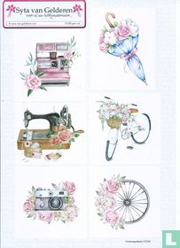 Witte damesfiets