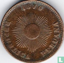 Peru 1 centavo 1876