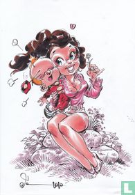 The little Robbe & Miss C figure