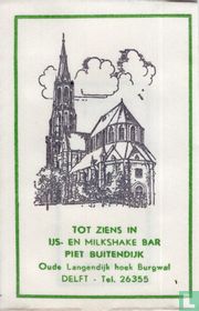 IJs en Milshake Bar Piet Buitendijk