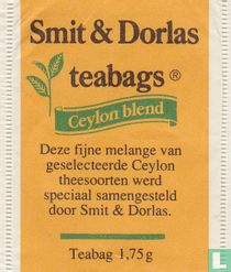 Smit & Dorlas sachets de thé catalogue