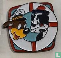 Pif & Hercules met reddingsboei