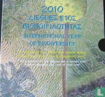 Greece mint set 2010 "International year of Biodiversity"