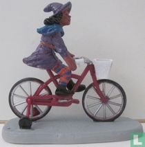 Child on bicycle (Spooky Celebration)