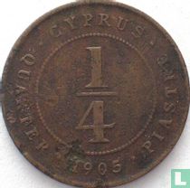 Cyprus ¼ piastre 1905