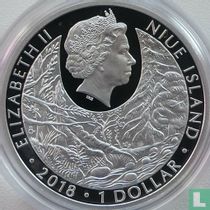Niue 1 dollar 2018 (PROOF) "Kingfischer"