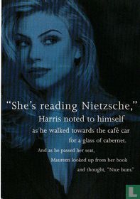 Amtrak - Metroliner "She's reading Nietzsche"