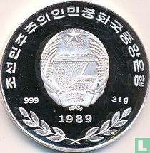 Nordkorea 500 Won 1989 (PP - Typ 2) "Fairy of Mount Kumgang"