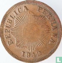 Peru 1 Centavo 1942 (Typ 2)