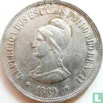 Brasilien 1000 Réis 1889 (Typ 2)