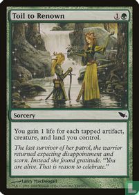 Toil to Renown