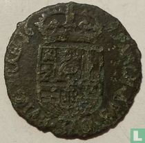 Brabant 1 Liard 1691 (Kopf - Typ 2)