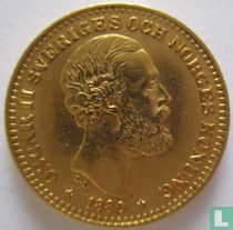Suède 10 kronor 1880 (L.A.)