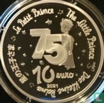 Frankreich 10 Euro 2021 (PP) "75 years of the Little Prince - Take me to the moon"