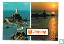 Royaume Uni Jersey, carte postale post card, La Corbiere lighthouse, Jarrold