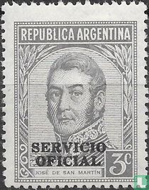 Le général José de San Martin 