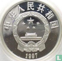 China 3 yuan 1997 (PROOF) "35th anniversary World Wildlife Fund - Chinese panda"