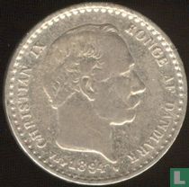 Denmark 10 øre 1894 (type 2)