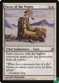 Favor of the Mighty