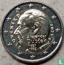 Slovaquie 2 euro 2021 "100th anniversary Birth of Alexander Dubcek" acheter