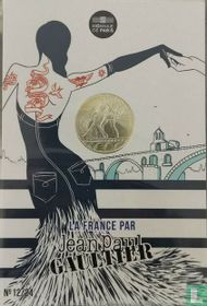 Frankrijk 10 euro 2017 (folder) "France by Jean Paul Gaultier - Languedoc"