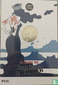 France 10 euro 2017 (folder) "France by Jean Paul Gaultier - Auvergne"