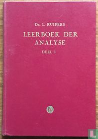 Leerboek der analyse deel I