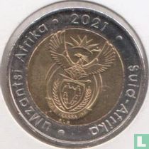 Afrique du Sud 5 rand 2021 "Centenary of the South African Reserve Bank"