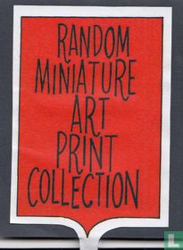 Random miniature art print collection