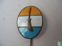 Oranje-Blanje-Bleu met bezem