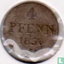 Hanovre 4 pfennig 1836