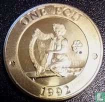 Noord-Ierland 1 ECU 1992 (koper-nikkel)